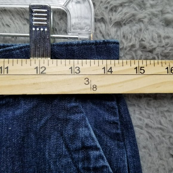 J. Crew Jeans Womens 28 Rayner Dark Wash Stretch High Rise Wide Leg Cropped - Picture 5 of 14